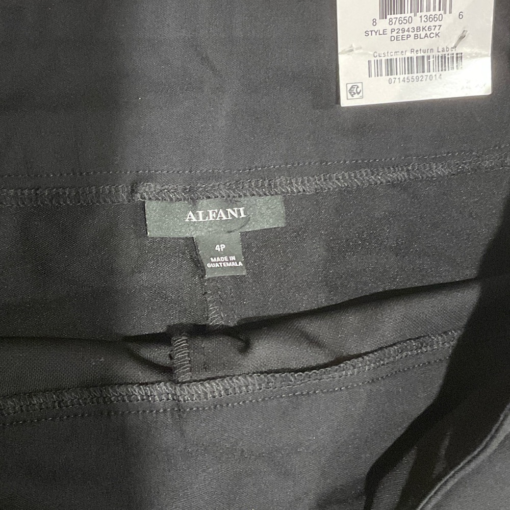 Alfani Women's Black Capris - Picture 2 of 2